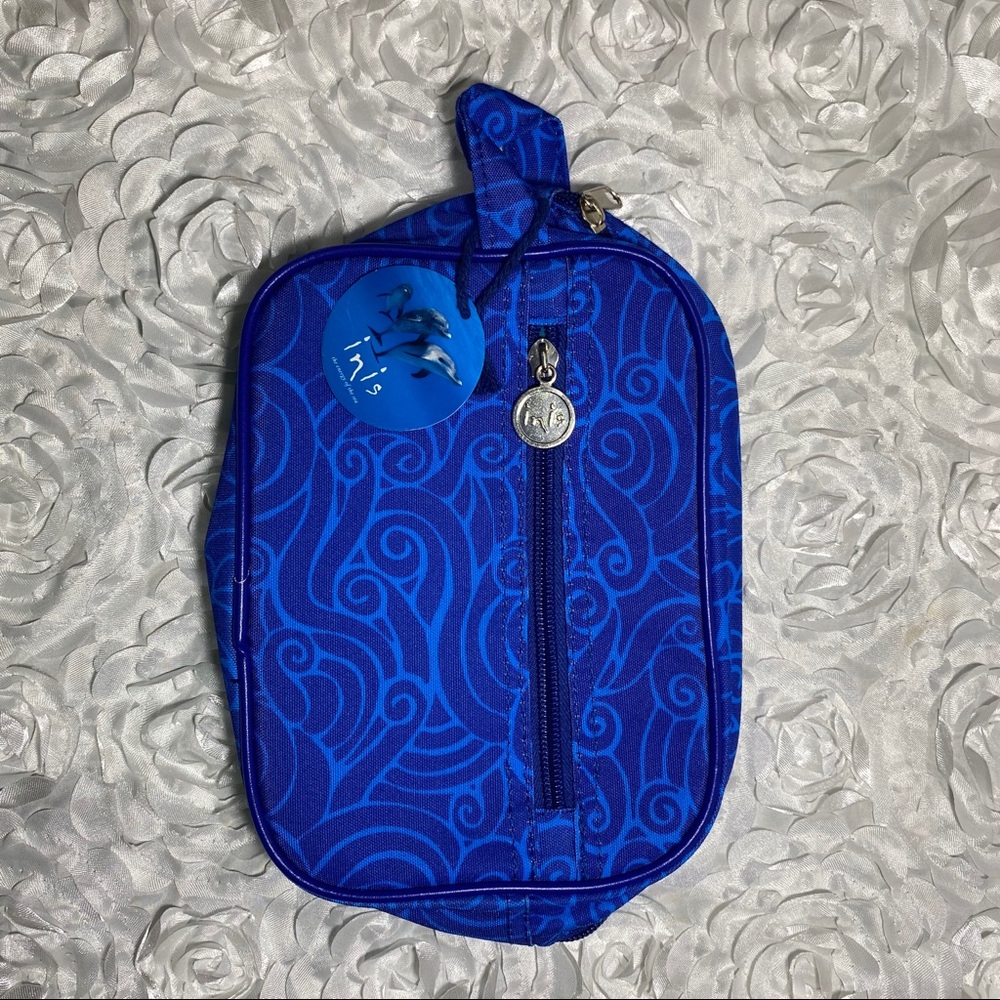 Inis Blue Wave Cosmetic Bag (NWT)